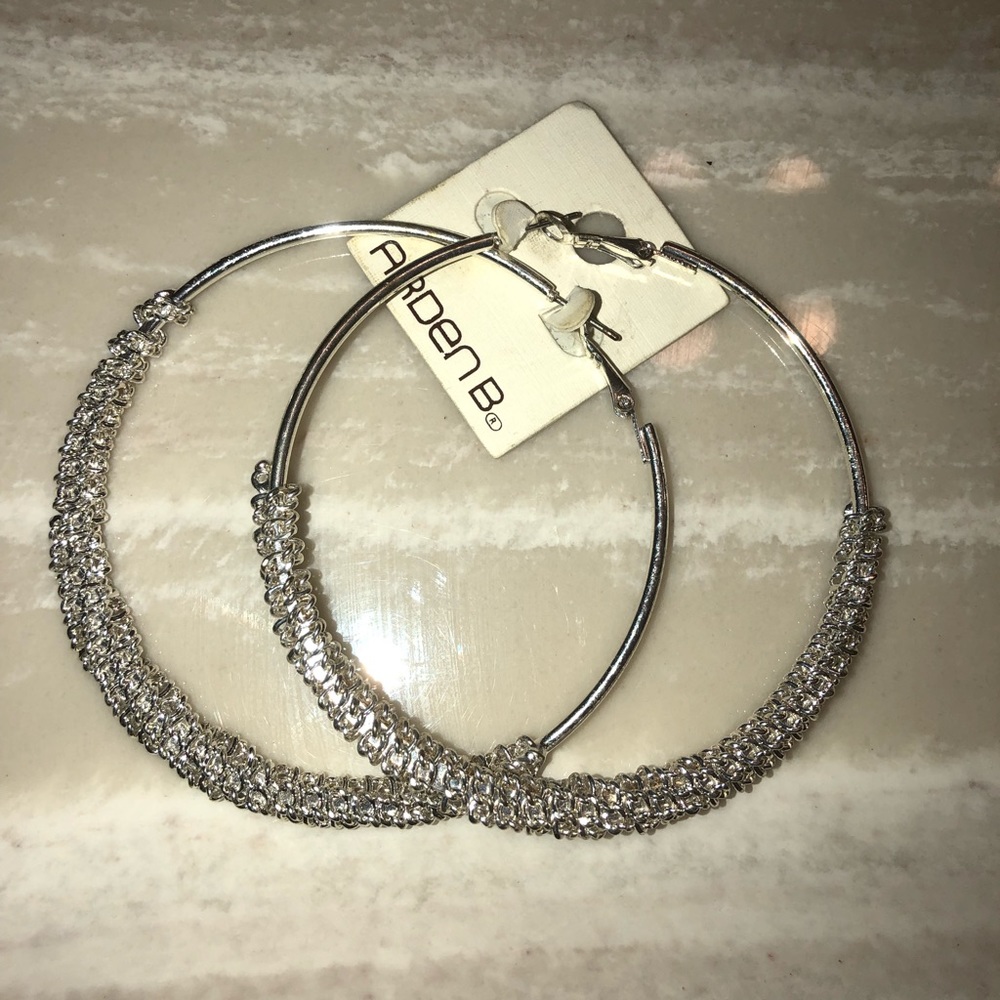 Silver Hoop Earrings